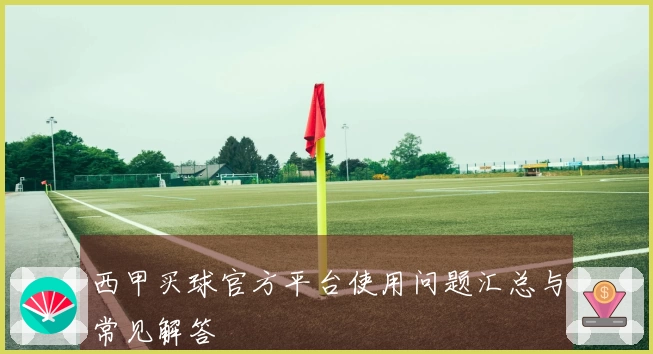 西甲买球官方平台使用问题汇总与常见解答